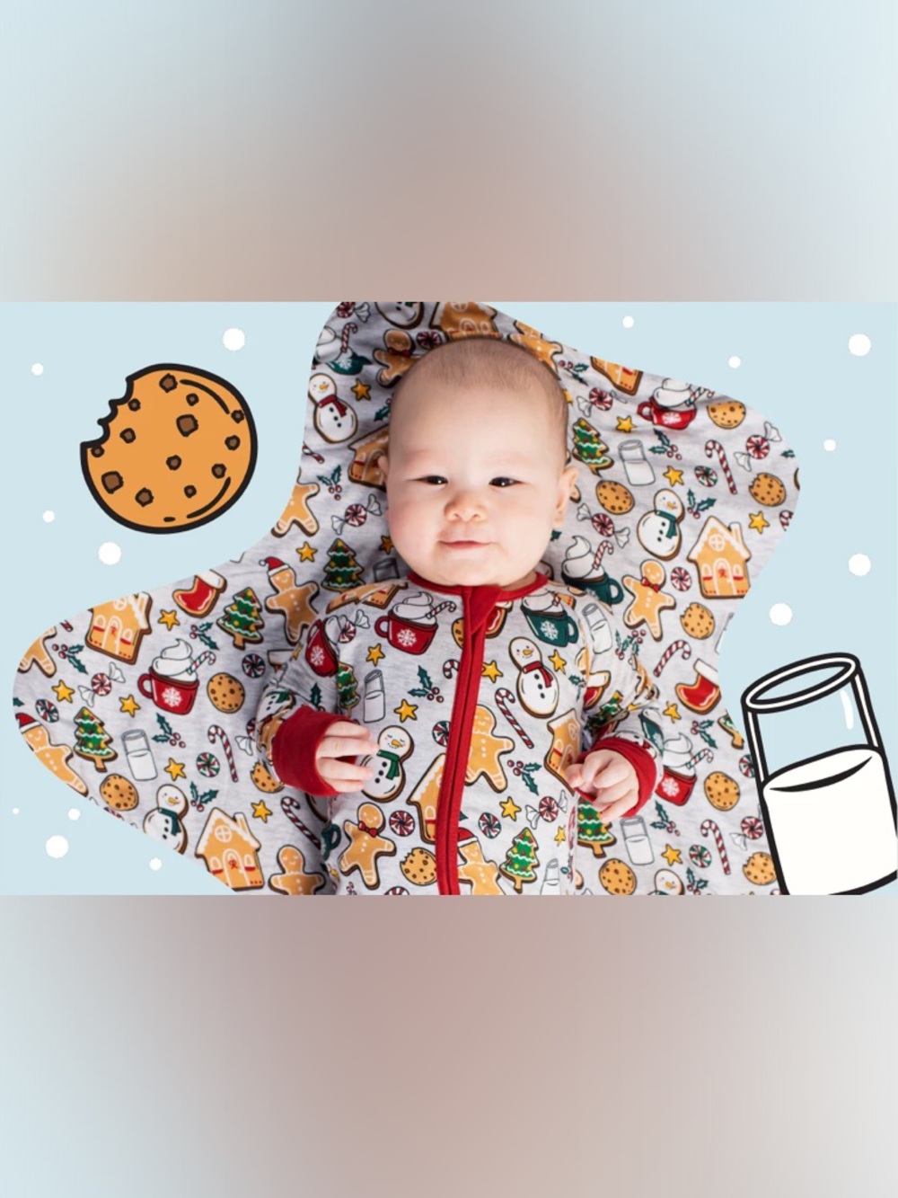 Little Sleepies Holiday Treats Zippy